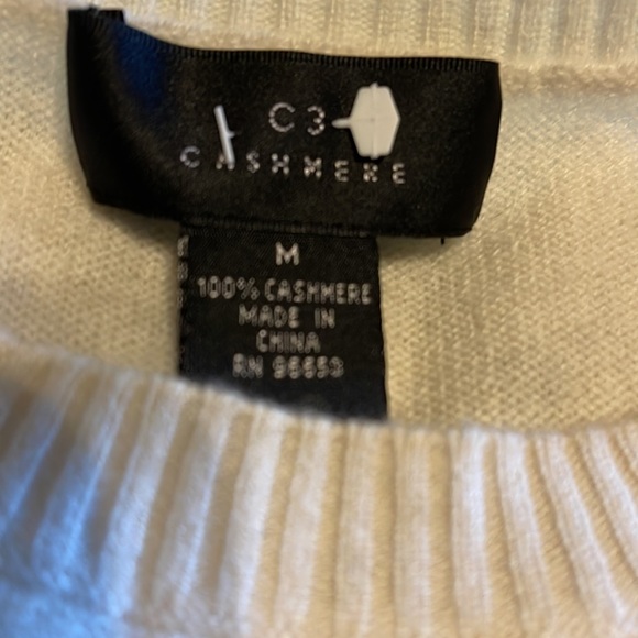 NWOT C3 Cashmere Sweater - Picture 5 of 5